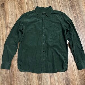 Uniqlo corduroy button down